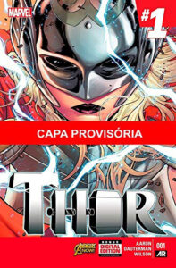 Capa Thor A Deusa do Trovão