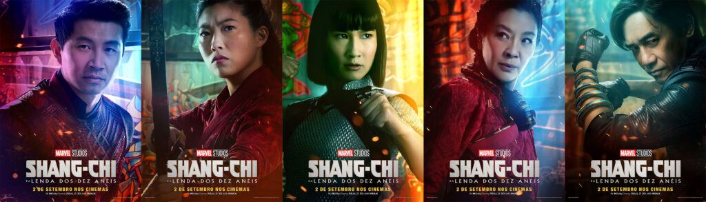 Posters Shang-Chi e a Lenda dos Anéis