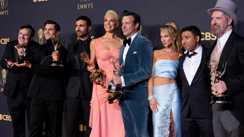 Elenco de Ted Lasso no Emmy Awards 2021